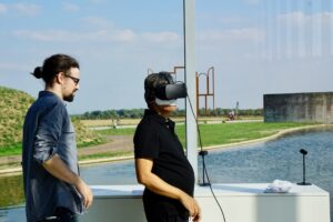 Photo Virtual reality simulation