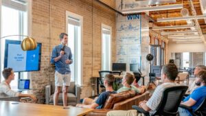 Photo Business networking event