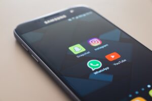 Photo Smartphone with apps