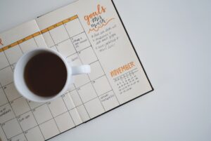 Photo Financial calendar